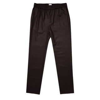 Sunspel Drawstring Trouser Chocolate Sunspel