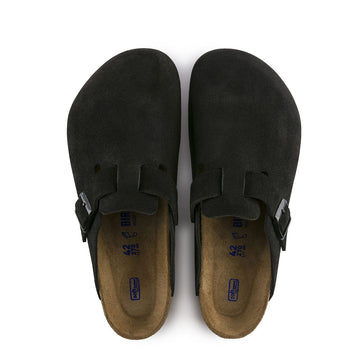 Birkenstock Boston SFB VL Regular Sandal Black - Parasol Store