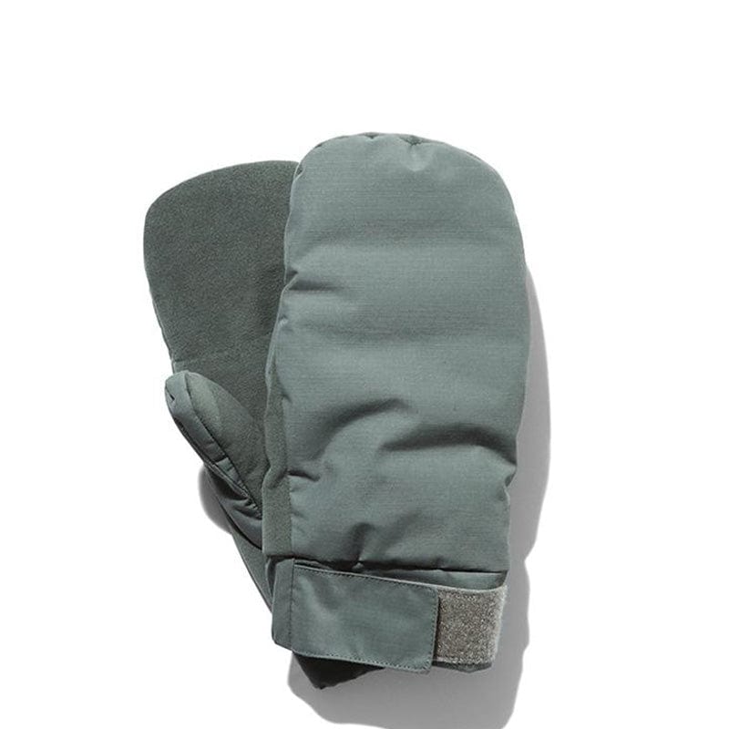 Snow Peak FR 2L Down Mittens Grey / Khaki Snow Peak