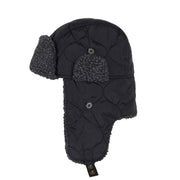 Barbour Sandbay Quilted Trapper Hat Black Barbour