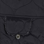 Barbour Sandbay Quilted Trapper Hat Black Barbour