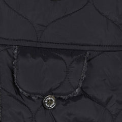 Barbour Sandbay Quilted Trapper Hat Black Barbour