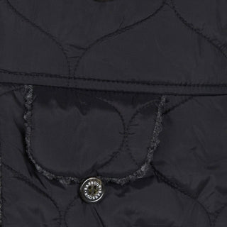 Barbour Sandbay Quilted Trapper Hat Black Barbour