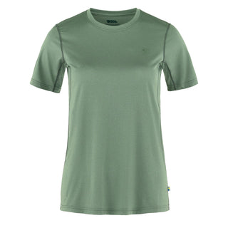 Fjallraven Womens Abisko Day Hike SS T-Shirt Patina Green Fjallraven