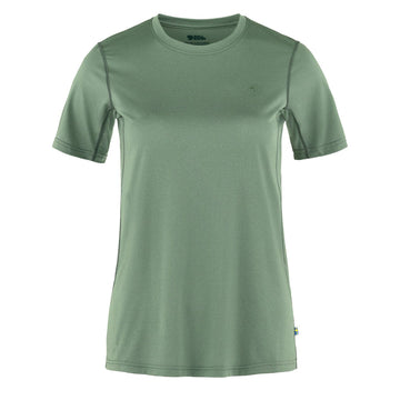Fjallraven Womens Abisko Day Hike SS T-Shirt Patina Green Fjallraven