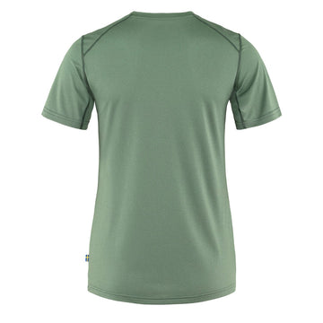 Fjallraven Womens Abisko Day Hike SS T-Shirt Patina Green Fjallraven