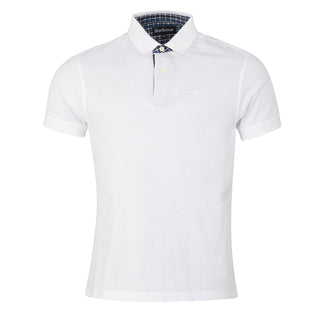 Barbour Dunbar Polo Shirt White Barbour