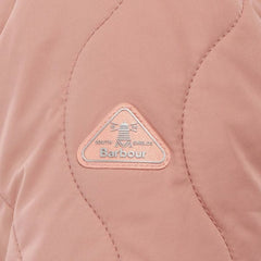 Barbour Womens Barmouth Quilted Jacket Soft Coral Barbour