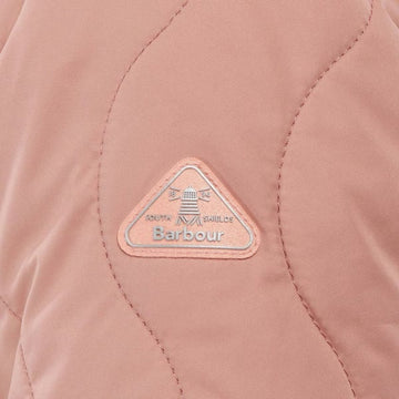 Barbour Womens Barmouth Quilted Jacket Soft Coral Barbour