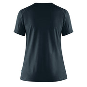 Fjallraven Womens Abisko Wool SS T-Shirt Dark Navy Fjallraven