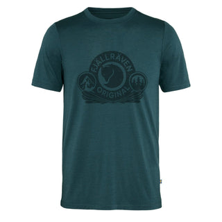 Fjallraven Abisko Wool Classic SS T-Shirt Dark Navy Fjallraven