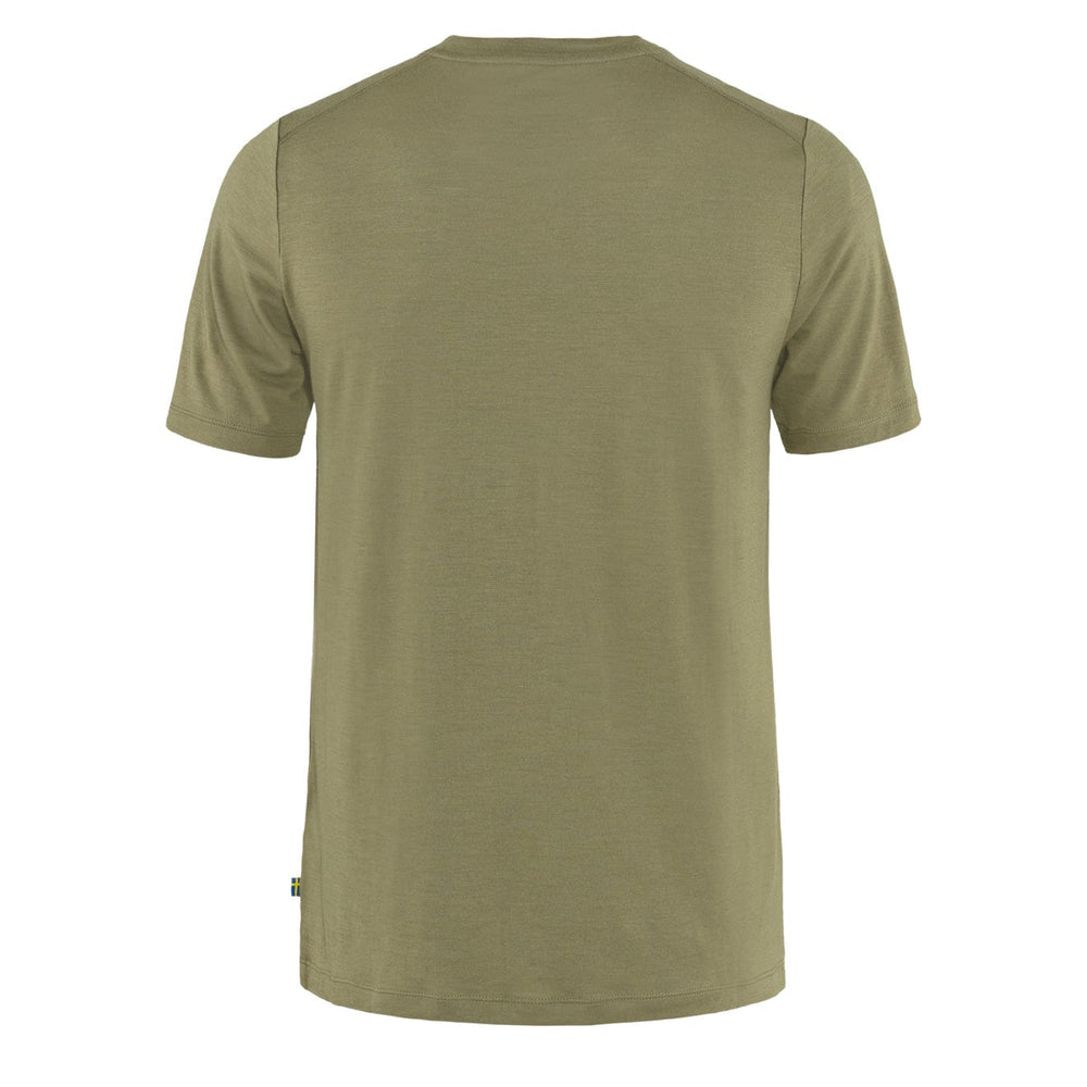 Fjallraven Abisko Wool Classic SS T-Shirt Light Olive Fjallraven