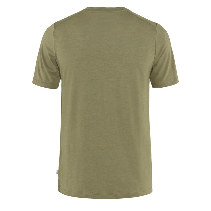 Fjallraven Abisko Wool Classic SS T-Shirt Light Olive Fjallraven