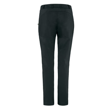 Fjallraven Womens Abisko Midsummer Trousers Short Leg Black Fjallraven