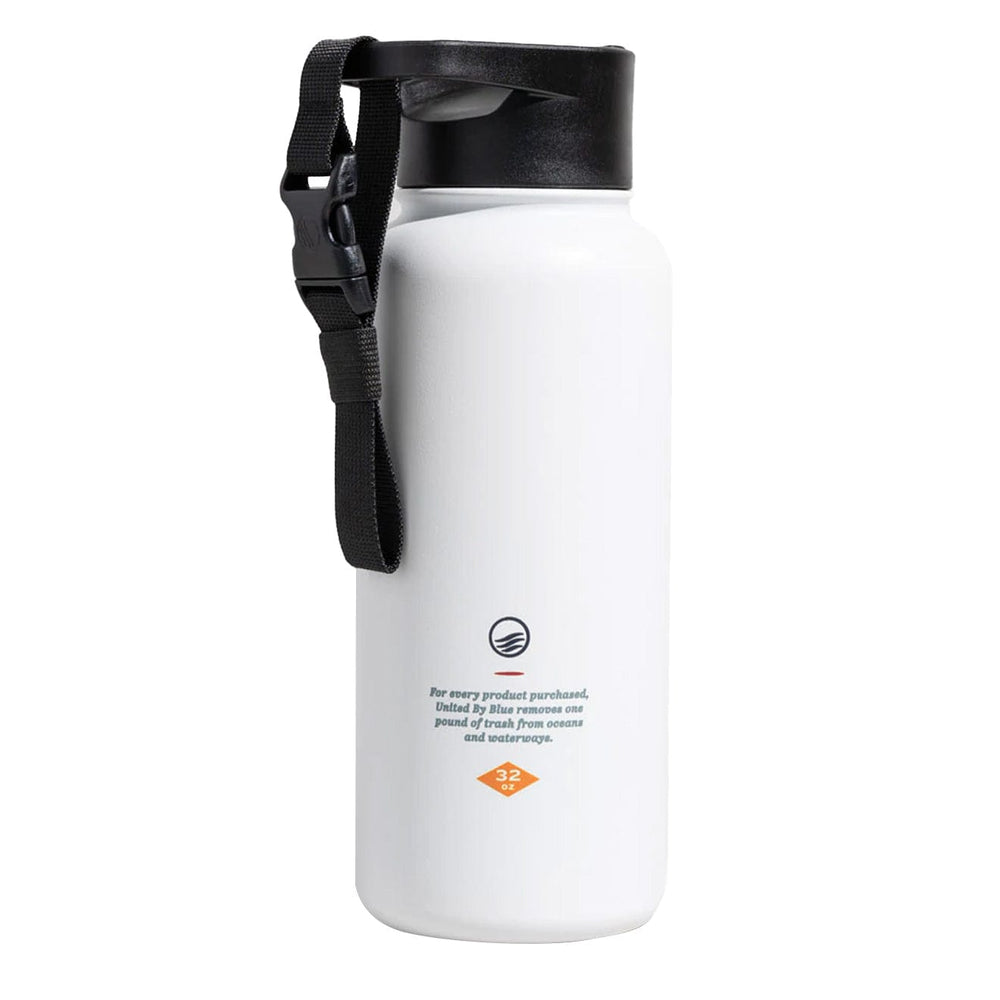 United by Blue 32oz Insulated Steel Bottle White United by Blue