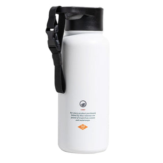 United by Blue 32oz Insulated Steel Bottle White United by Blue