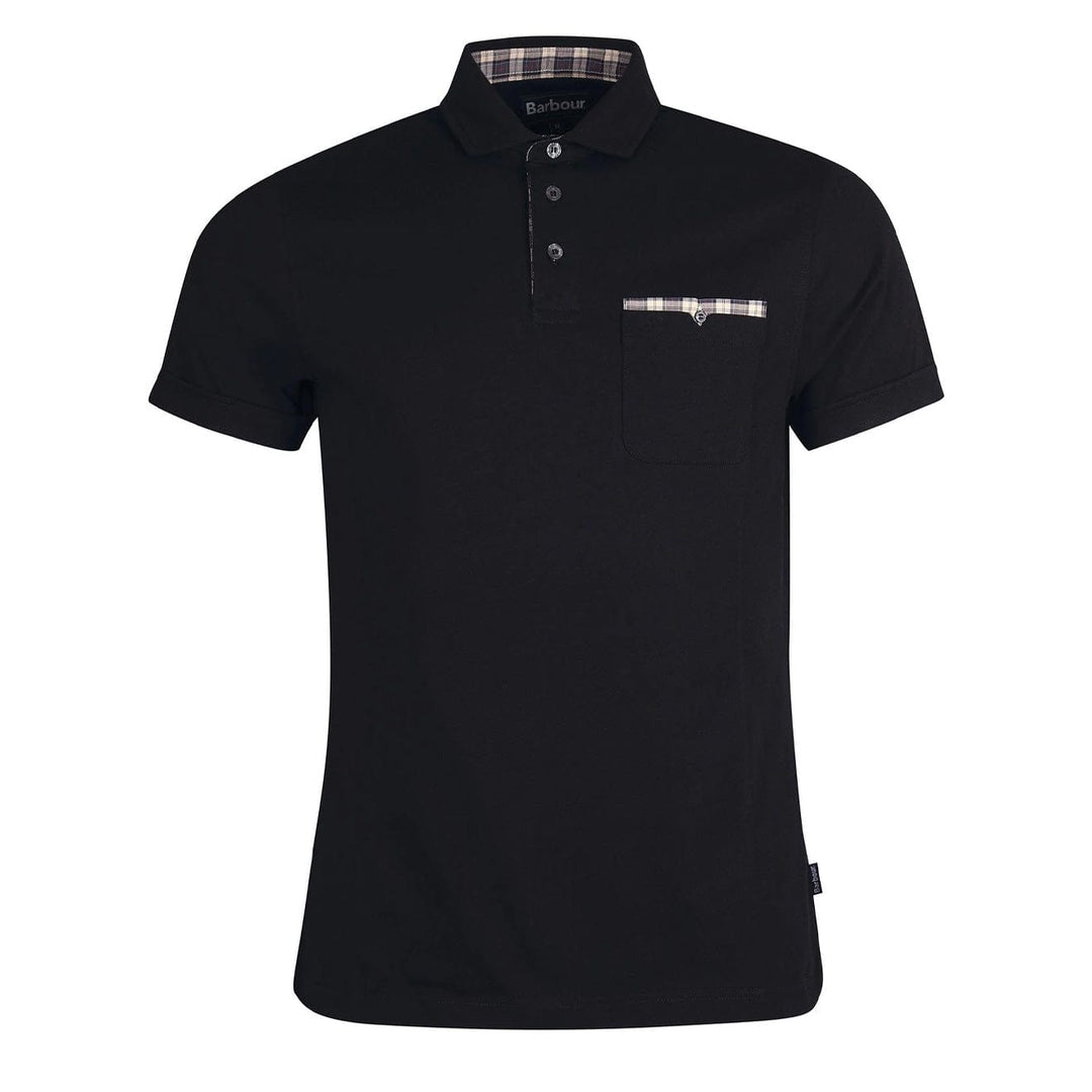 Barbour Corpatch Polo Shirt Black Barbour