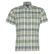 Barbour Bodmin Short Sleeve Summer Shirt Olive Barbour
