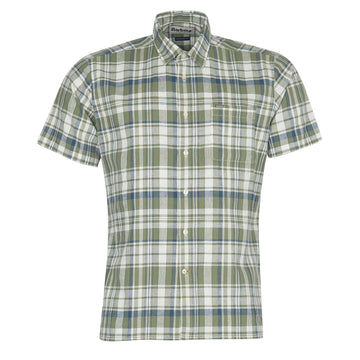 Barbour Bodmin Short Sleeve Summer Shirt Olive Barbour