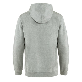 Fjallraven Logo Hoodie Grey Melange Fjallraven