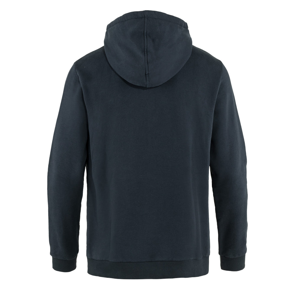 Fjallraven Logo Hoodie Dark Navy Fjallraven