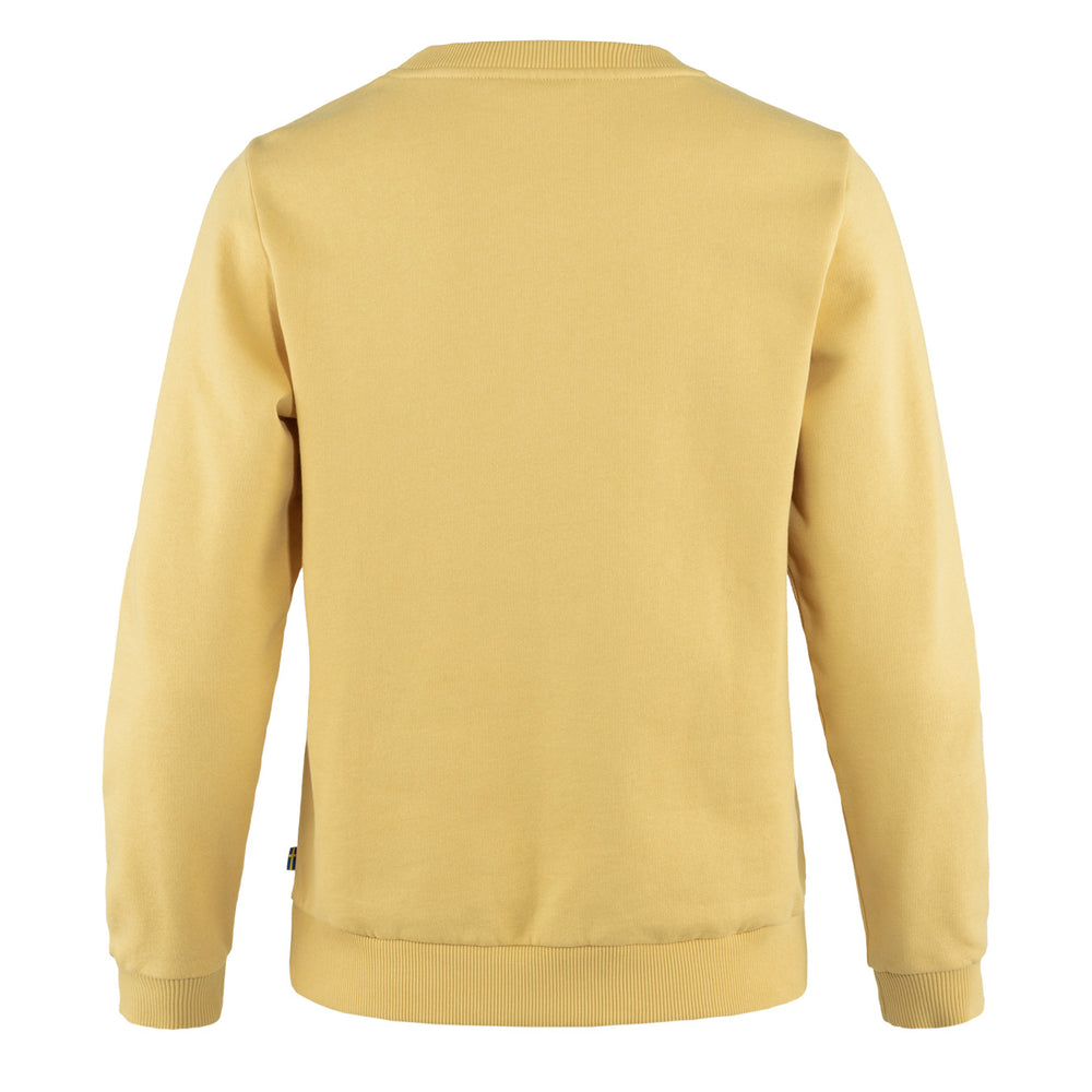 Fjallraven Womens Logo Sweater Mais Yellow Fjallraven