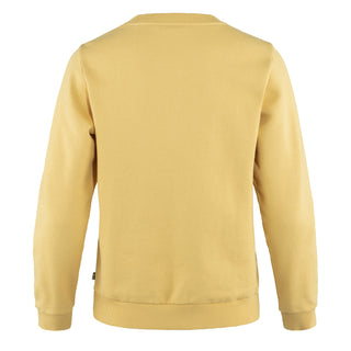 Fjallraven Womens Logo Sweater Mais Yellow Fjallraven