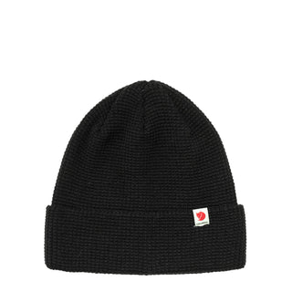 Fjallraven Tab Beanie Hat Black Fjallraven