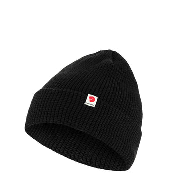 Fjallraven Tab Beanie Hat Black Fjallraven