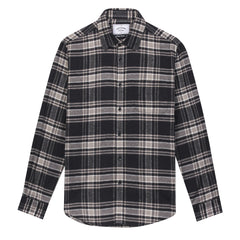 Portuguese Flannel BB Check Shirt Navy / Grey Portuguese Flannel