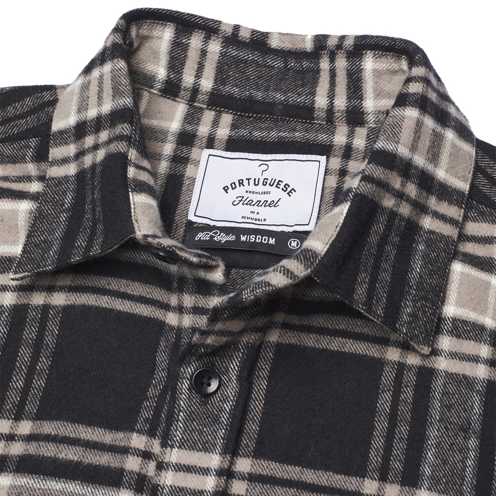 Portuguese Flannel BB Check Shirt Navy / Grey Portuguese Flannel