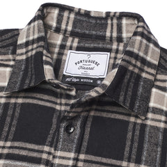 Portuguese Flannel BB Check Shirt Navy / Grey Portuguese Flannel