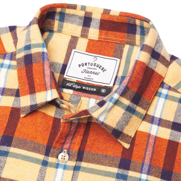 Portuguese Flannel Fall Palette Shirt Yellow / Orange Portuguese Flannel