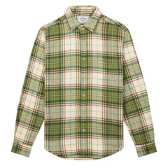 Portuguese Flannel Portlad Check Shirt Green / White / Red / Yellow Portuguese Flannel