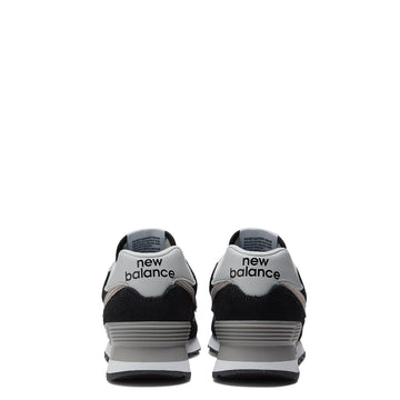 New Balance Womens 574 Trainers Black / White New Balance