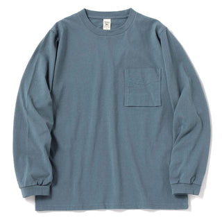 Jackman Pocket L/S Tee Shadow Sax Jackman