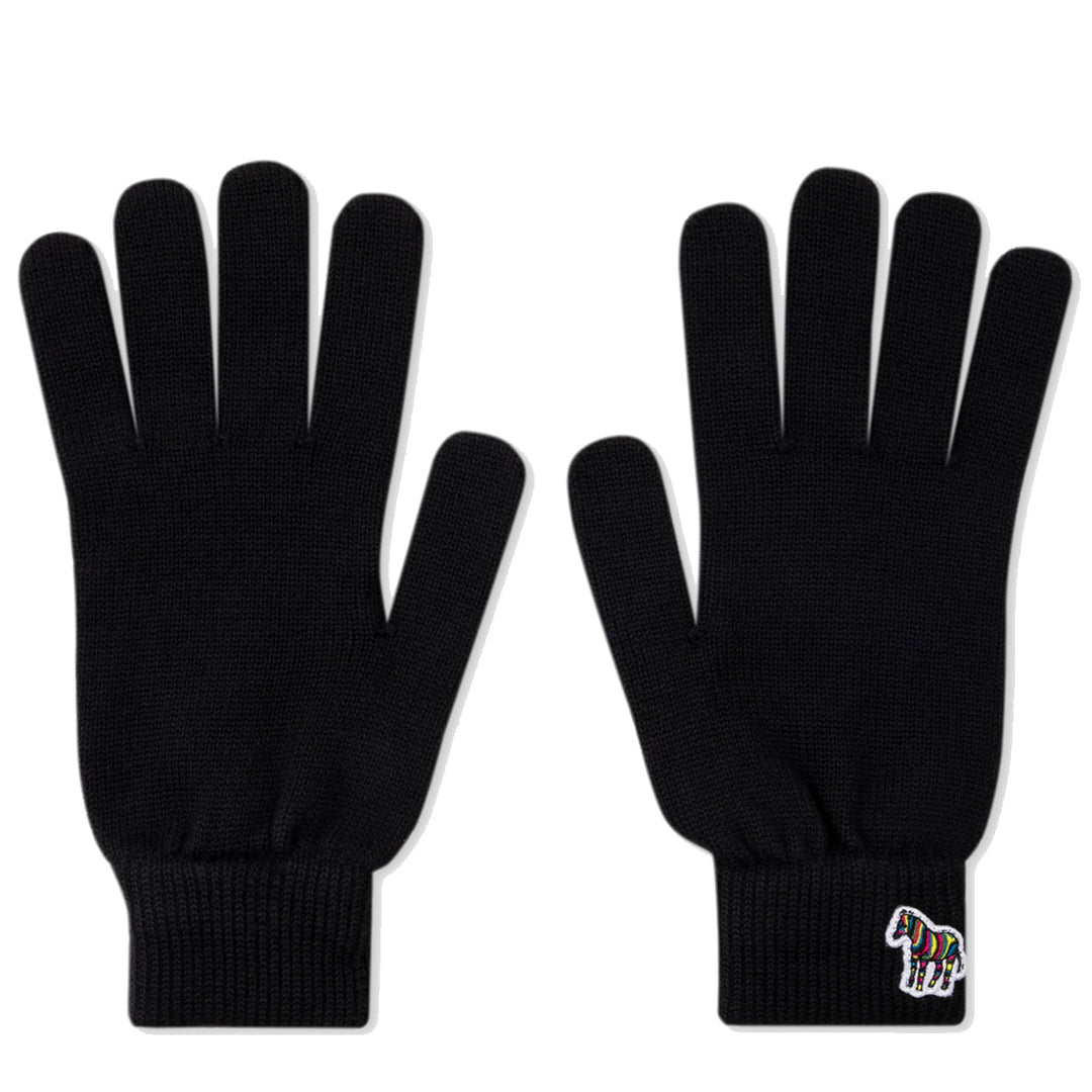 Paul Smith Zebra Logo Gloves Black Paul Smith