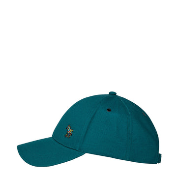 Paul Smith Zebra Logo Baseball Cap Petrol Paul Smith
