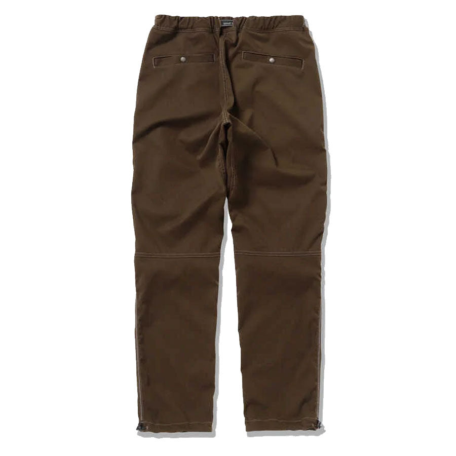 And Wander Polyester Climbing Pants Dark Khaki - Parasol Store