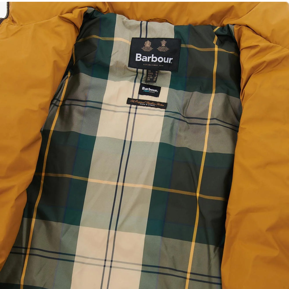 Barbour Womens Belford Quilted Jacket Dijon / Mahogany Ancient Barbour