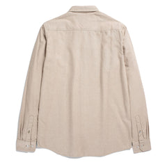 Norse Projects Anton Brushed Flannel Shirt Utility Khaki Norse Projects