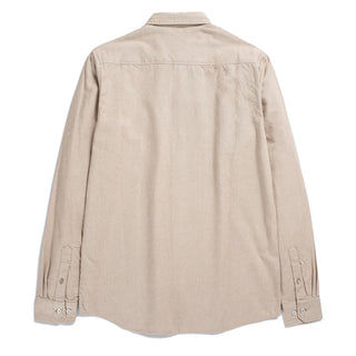 Norse Projects Anton Brushed Flannel Shirt Utility Khaki Norse Projects