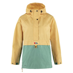 Fjallraven Womens Vardag Anorak Mais Yellow / Aloe Green Fjallraven