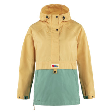 Fjallraven Womens Vardag Anorak Mais Yellow / Aloe Green Fjallraven