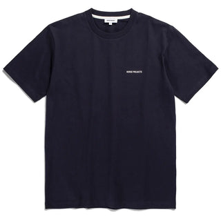 Norse Projects Johannes Standard Logo Tee Dark Navy Norse Projects