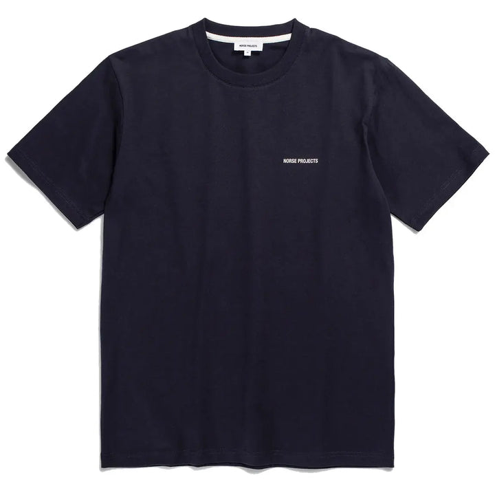 Norse Projects Johannes Standard Logo Tee Dark Navy Norse Projects
