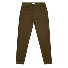 Sunspel Loopback Track Pant Dark Moss Sunspel
