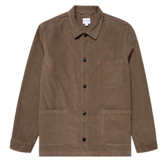Sunspel Twin Pocket Jacket Dark Stone Sunspel