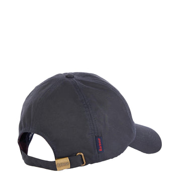 Barbour Wax Sports Cap Navy / Cordovan Barbour