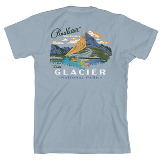 Pendleton Glacier Graphic Tee Stonewash Denim / White Pendleton